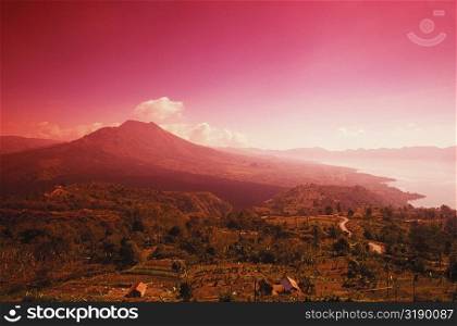 Panoramic view of a landscape, Bali, Indonesia