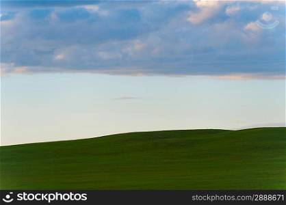 Panoramic view of a landscape, Northern Alberta, Alberta, Canada
