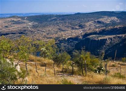 Panoramic view of a landscape, San Jose De Gracia, Aguascalientes, Mexico