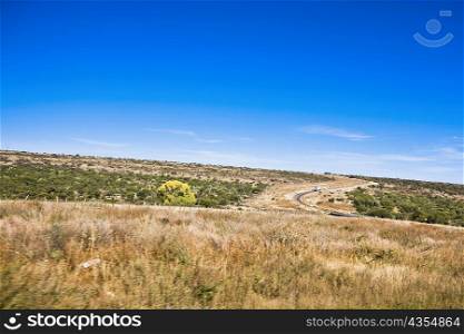 Panoramic view of a landscape, Sombrerete, Zacatecas State, Mexico