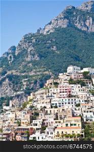 Panoramic view of Minori, wonderful town in Costiera Amalfitana - Italy