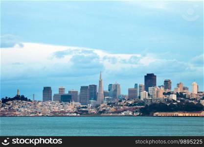 Panoramic view of San Francisco, California, USA
