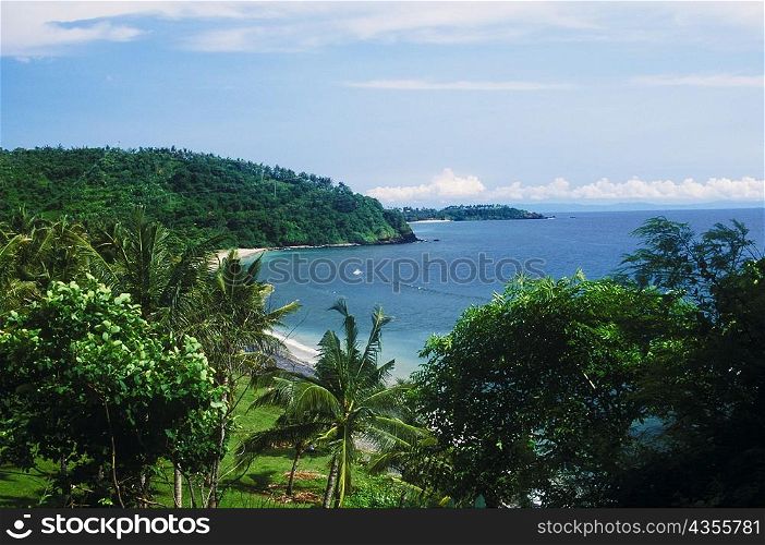 Panoramic view of the beach, Bali, Indonesia