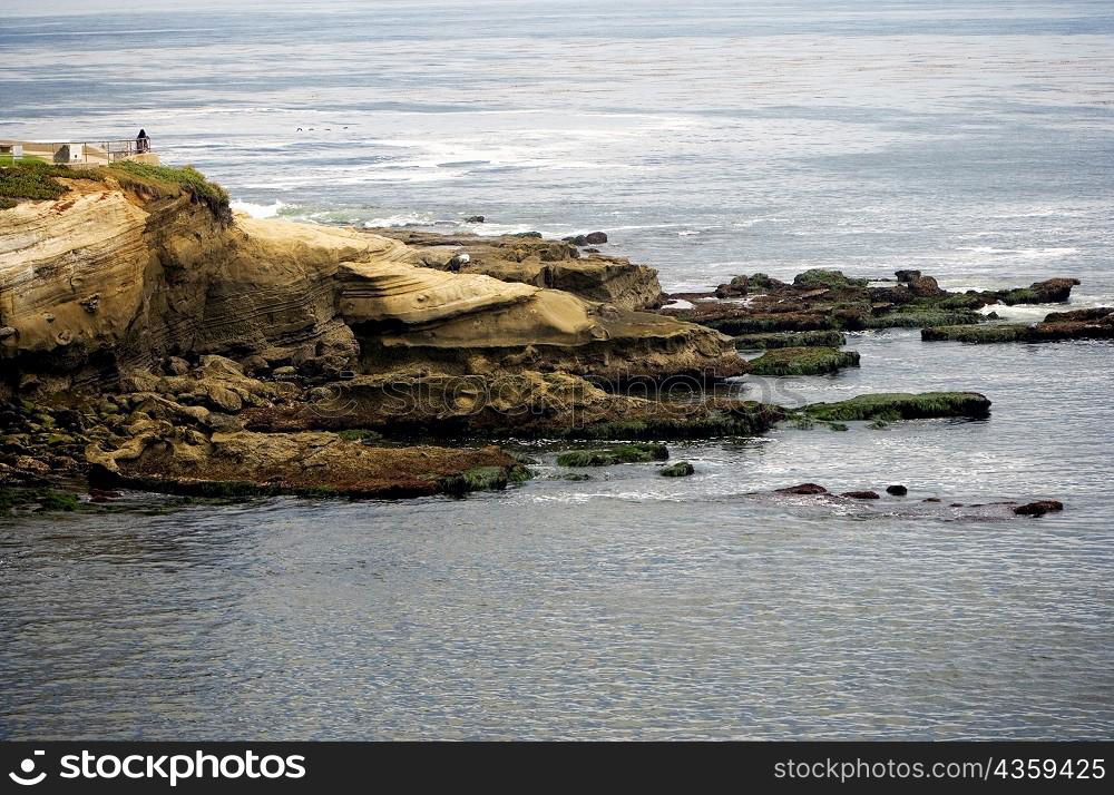 Panoramic view of the La Jolla Reefs, San Diego Bay, California, USA ...