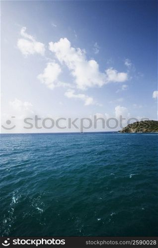 Panoramic view of the sea