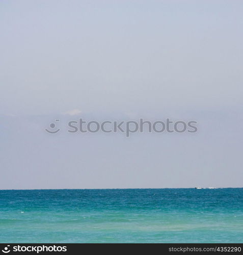 Panoramic view of the sea