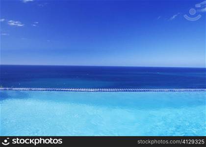Panoramic view of the sea, Caribbean