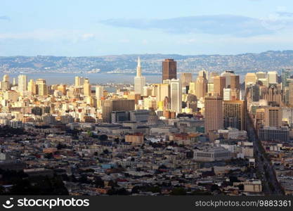 Panoramic view, San Francisco, California, USA