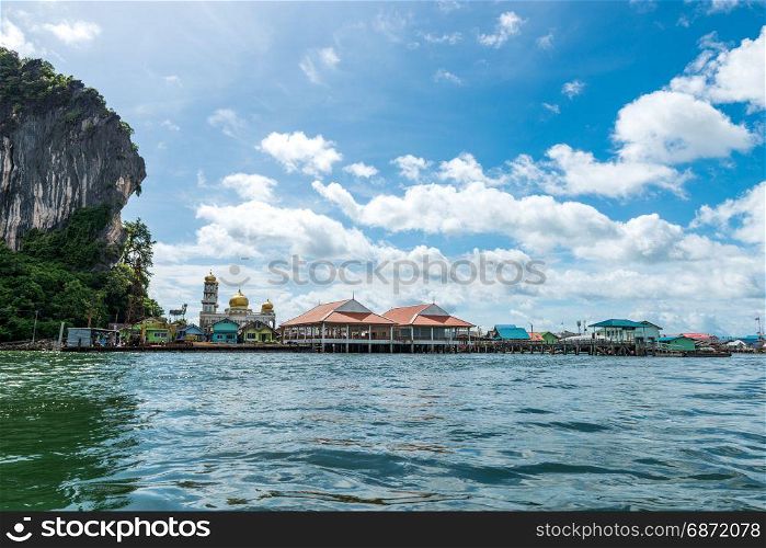 Panyee island at south of Thailand