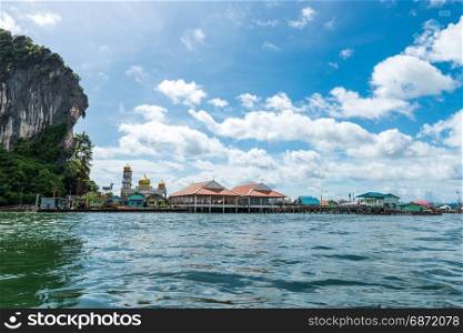 Panyee island at south of Thailand