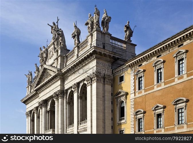 Papal Archbasilica of St. John Lateran - It is the oldest and ranks first among the four Papal Basilicas and is officially the cathedral of Rome