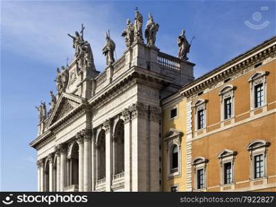 Papal Archbasilica of St. John Lateran - It is the oldest and ranks first among the four Papal Basilicas and is officially the cathedral of Rome