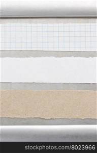paper and metal background texture