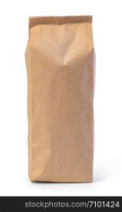 paper bag isolated on a white background. paper bag