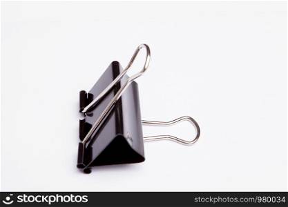 paper clip on the white background