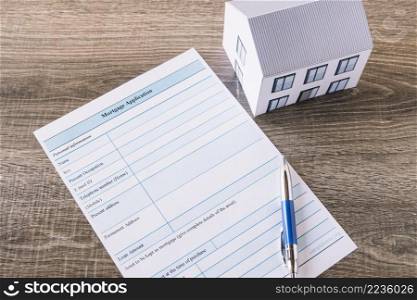paper mortgage request table