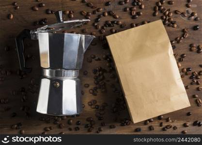 paper package geyser coffee maker