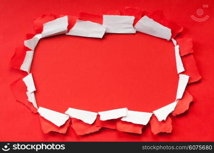 Paper pieces with space for your message