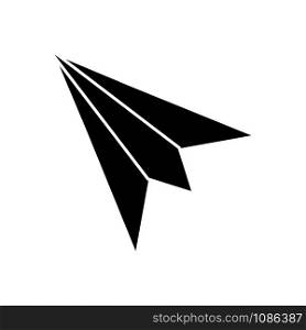 paper plane icon vector design template