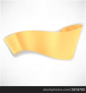 Paper Scroll Isolated on White Background. Paper Banner.. Paper Scroll
