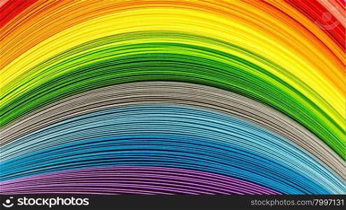 Paper strips in rainbow colors as a colorful backdrop&#xA;&#xA;