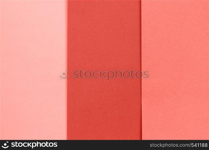 Paper texture background, abstract geometric pattern of trendy living coral shade color of the year 2019 Template for trext or your design.. Paper texture background, abstract geometric pattern of trendy living coral shade color of the year 2019 Template for trext or your design