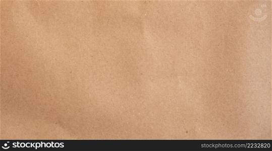 Paper texture cardboard background, Grunge old Recycled kraft paper surface texture, horizontal background