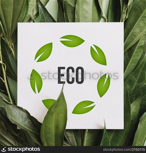 paper with eco message