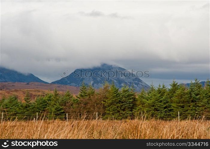 Paps of Jura mountains on the isle of Jura, Scotland