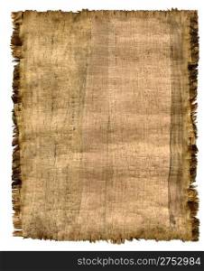 Parchment. A fragment of the Egyptian parchment made in 19 century