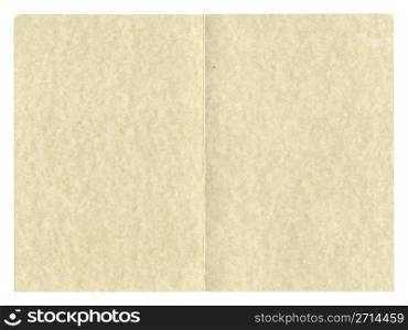 Parchment. Blank paper parchment for greeting card or invitation or restaurant menu