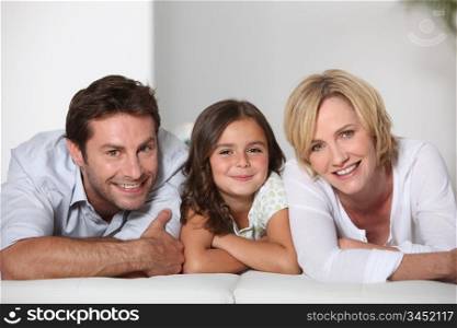 Parents with daughter