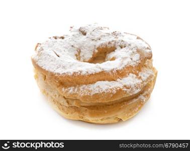 paris brest in front of white background