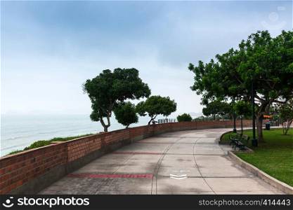 park on the shores of the Pacific Ocean