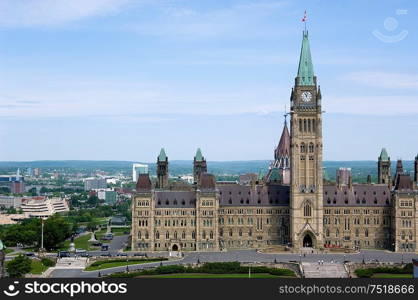 Parliament Hill, Ottawa Canada.