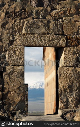 Part of ancient monastery Khor Virap in Armenia. Was founded in years 642-1662.