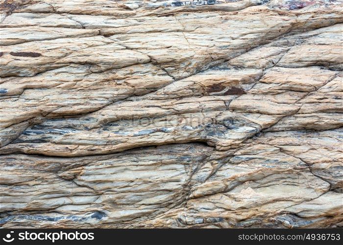 Part of rock close up. Nature background.