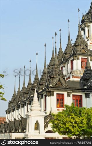 Part of Thai temple - Loha Prasat