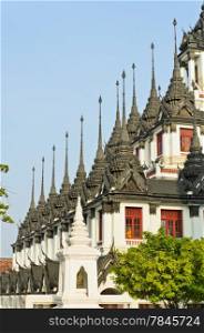 Part of Thai temple - Loha Prasat