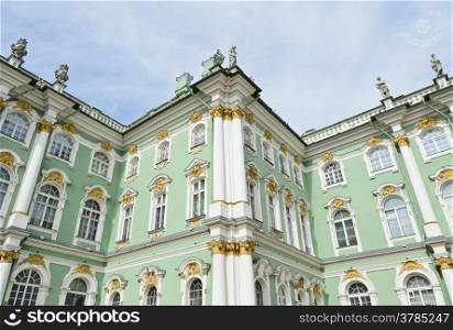 Part of the Hermitage, Winter Palace, St. Petersburg, Russia