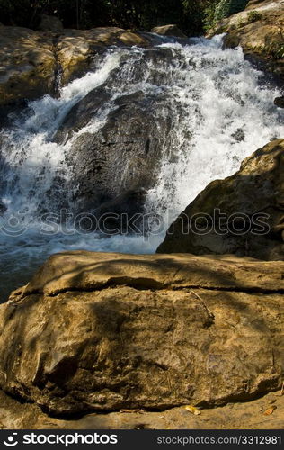 part of the Mae Sa Waterfall near Chiang Mai