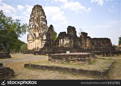 part of the ruin of Wat Phra Phai Luang
