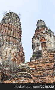 part of the ruins of Wat Phra Ram in Ayutthaya