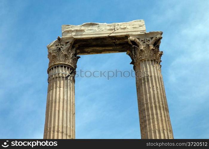 Parthenon on the Acropolis in Athens, Greece