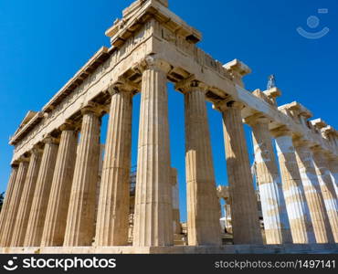 Parthenon, temple on the Athenian Acropolis, Athens