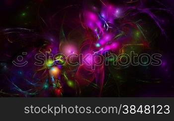 particle motion background