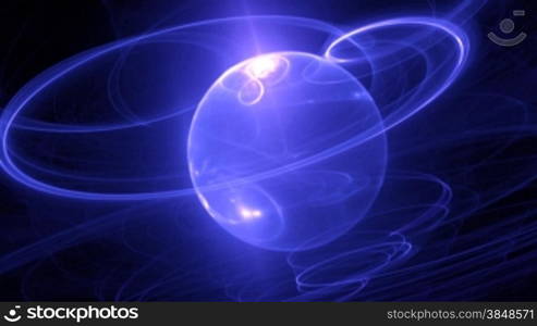 particle motion background