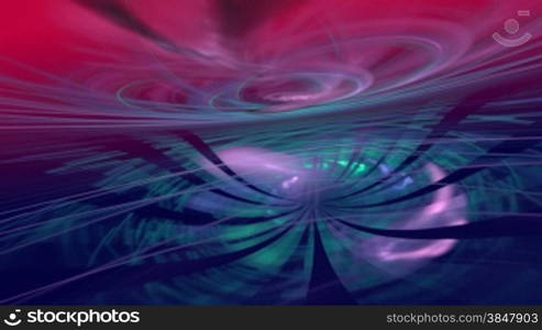 particle motion background. Loop