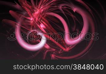 particle motion background. Loop