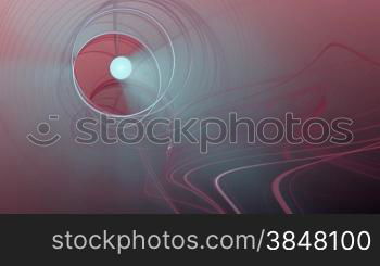 particle motion background. Loop